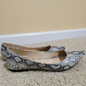 Old Navy snakeskin flats